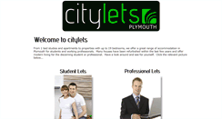 Desktop Screenshot of cityletsplymouth.co.uk
