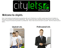 Tablet Screenshot of cityletsplymouth.co.uk